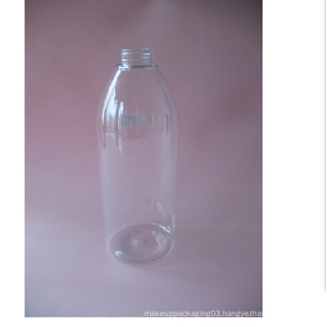 500ml Boston Clear Bottle Without Lotion Pump